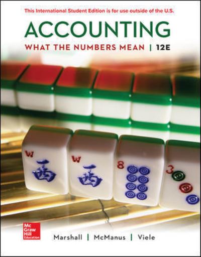 Cover for David Marshall · ISE Accounting: What the Numbers Mean (Pocketbok) (2019)