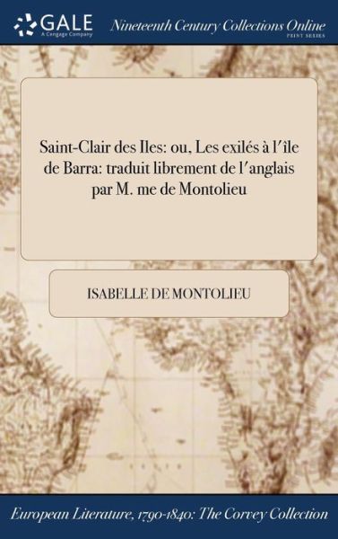 Cover for Isabelle De Montolieu · Saint-Clair Des Iles (Hardcover Book) (2017)