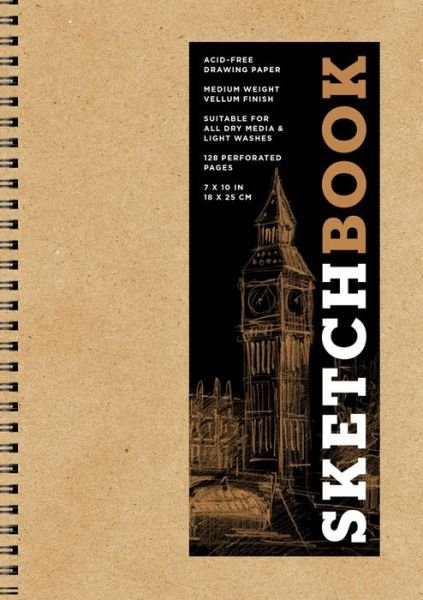 Cover for Union Square &amp; Co. · Sketchbook (basic medium spiral Kraft) - Sterling Sketchbook series (Hardcover Book) (2018)