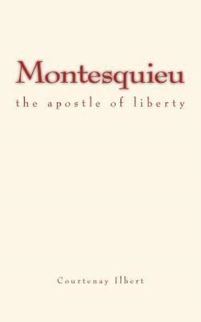 Cover for Courtenay Ilbert · Montesquieu (Paperback Book) (2016)