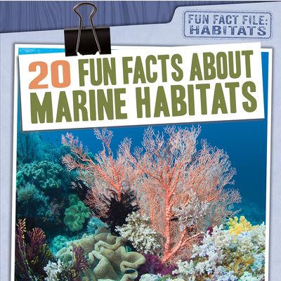 Cover for Jill Keppeler · 20 Fun Facts about Marine Habitats (Paperback Book) (2021)