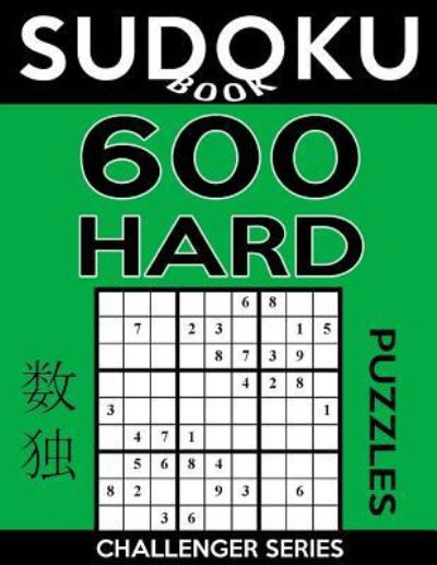 Cover for Sudoku Book · Sudoku Book 600 Hard Puzzles (Taschenbuch) (2017)
