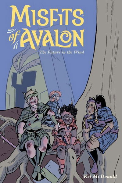 Cover for Kel McDonald · Misfits of Avalon Volume 3: The Future in the Wind (Pocketbok) (2017)