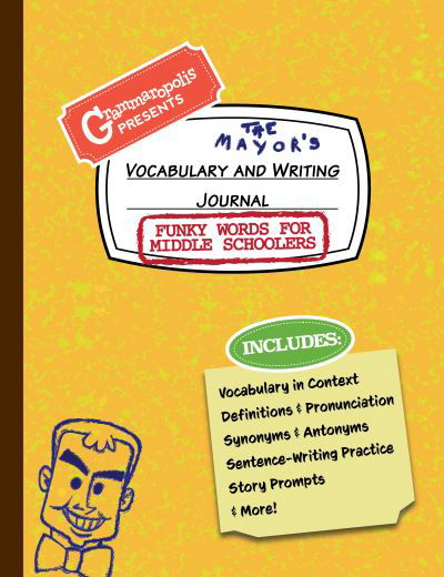 Cover for Grammaropolis · Funky Words for Middle Schoolers Vocabulary and Writing Journal: Definitions, Usage in Context, Fun Story Prompts, &amp; More - Grammaropolis Vocabulary Workbooks (Pocketbok) (2021)