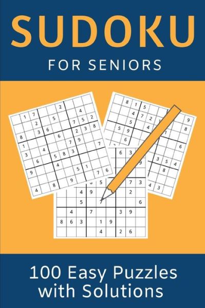 Cover for Mylene P Mercier Puzzle Books · Sudoku for Seniors (Paperback Book) (2019)