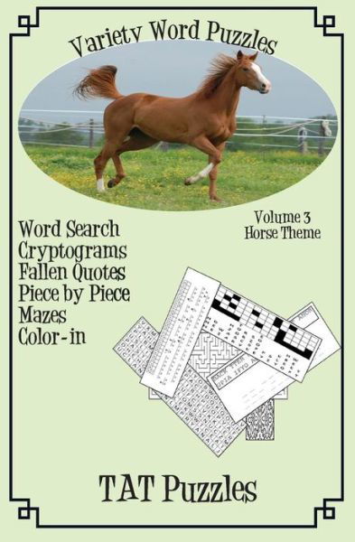 Cover for Tat Puzzles · Variety Word Puzzles (Paperback Bog) (2018)