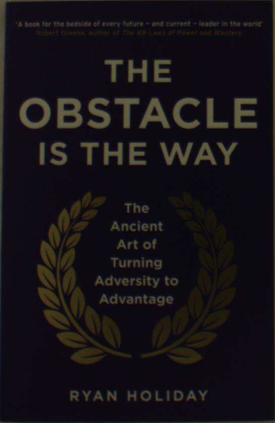 Cover for Ryan Holiday · The Obstacle is the Way: The Ancient Art of Turning Adversity to Advantage (Taschenbuch) [Main edition] (2015)