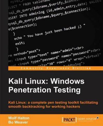 Cover for Wolf Halton · Kali Linux 2: Windows Penetration Testing (Paperback Book) (2016)