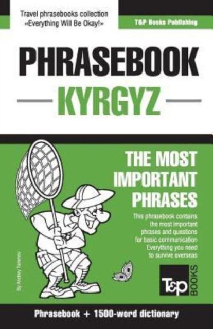 Cover for Andrey Taranov · English-Kyrgyz phrasebook and 1500-word dictionary (Paperback Book) (2018)