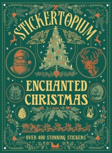 Cover for Design Eye · Stickertopium: Enchanted Christmas (Hardcover bog) (2024)