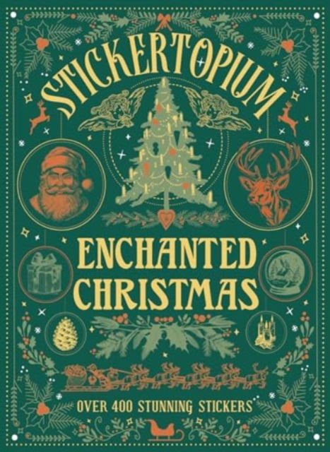 Cover for Design Eye · Stickertopium: Enchanted Christmas (Hardcover Book) (2024)