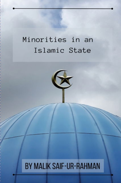 Cover for Malik Saif-ur-Rahman · Minorities in an Islamic State (Paperback Book) (2022)