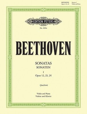 Cover for Ludwig van Beethoven · Complete Violin Sonatas -- Nos. 1-5 (Bog) (2022)