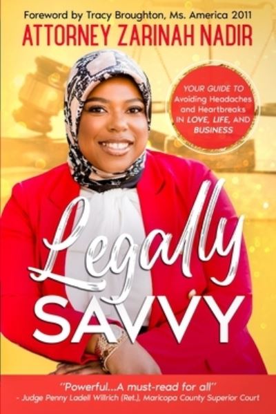 Cover for Attorney Zarinah Nadir · Legally Savvy (Taschenbuch) (2021)