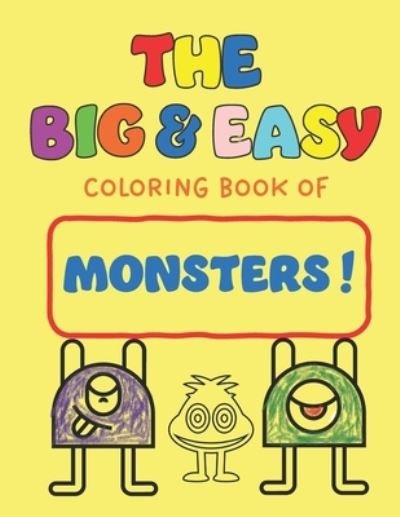 Cover for Pam Cowan · Big &amp; Easy Book of Coloring (Bok) (2022)