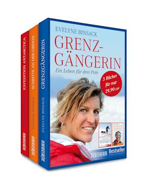 Cover for Evelyne Binsack · Schritte an der Grenze – Expedition Antarctica – Grenzgängerin (Book) (2023)