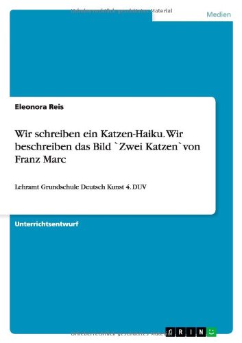 Cover for Reis · Wir schreiben ein Katzen-Haiku. Wi (Book) [German edition] (2014)