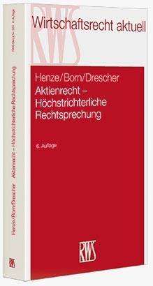 Cover for Henze · Aktienrecht - Höchstrichterliche (Book)