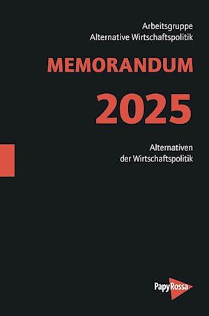 Cover for Memorandum 2025 (Book) (2025)