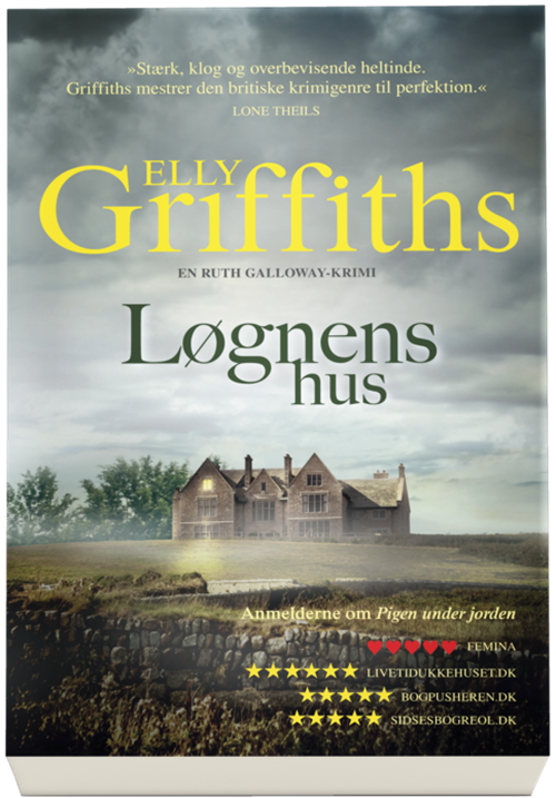 Cover for Elly Griffiths · Ruth Galloway: Løgnens hus (Paperback Bog) [1. udgave] (2021)