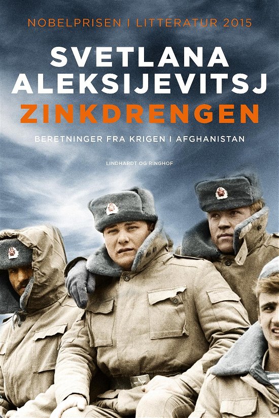 Cover for Svetlana Aleksijevitj · Zinkdrengene (Sewn Spine Book) [1º edição] (2016)