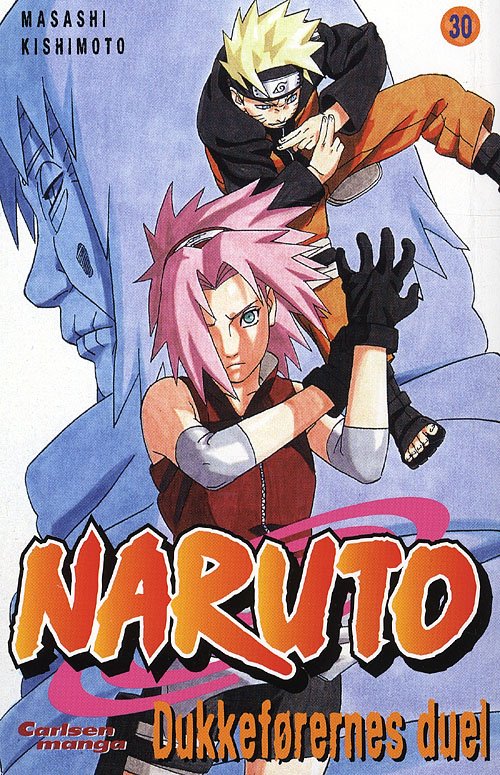 Cover for Masashi Kishimoto · Naruto Carlsen manga, 30: Naruto 30: Dukkeførernes duel (Hæftet bog) [1. udgave] (2009)