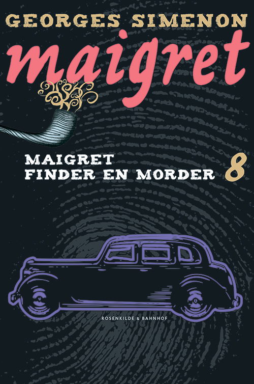 Cover for Georges Simenon · En Maigret-krimi bind 8: Maigret 8 Maigret finder en morder (Sewn Spine Book) [1. wydanie] (2014)