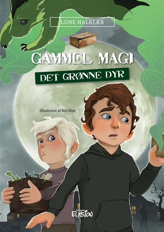 Cover for Lone Halkjær · Gammel magi: Gammel magi - Det grønne dyr (Hardcover bog) [1. udgave] (2022)