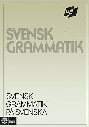 Cover for Sune Stjärnlöf · Målgrammatiken: Mål Svensk grammatik på svenska (Buch) (1986)
