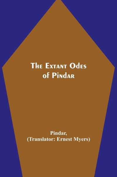 Cover for Pindar · The Extant Odes of Pindar (Paperback Book) (2021)