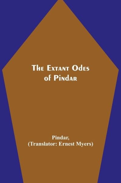 Cover for Pindar · The Extant Odes of Pindar (Paperback Book) (2021)