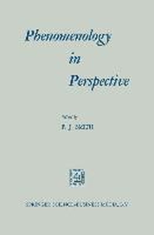 Cover for Smith · Phenomenology in Perspective (Paperback Book) [1970 edition] (2014)