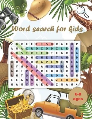 Cover for Sunshine Publishing · Word Search for Kids (Paperback Book) (2020)