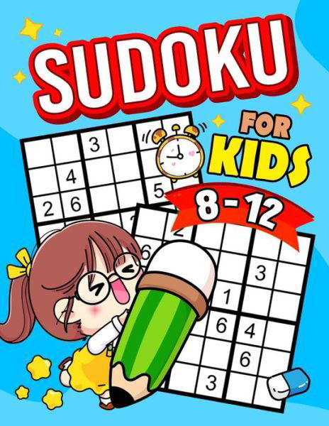Cover for Pink Ribbon Publishing · Sudoku for Kids 8-12 (Paperback Bog) (2021)