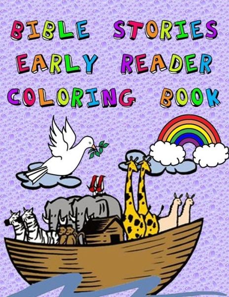 Cover for Nathan Frey · Bible Stories Early Reader Coloring Book (Paperback Bog) (2020)