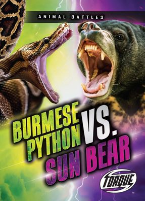 Cover for Nathan Sommer · Burmese Python vs. Sun Bear (Book) (2023)