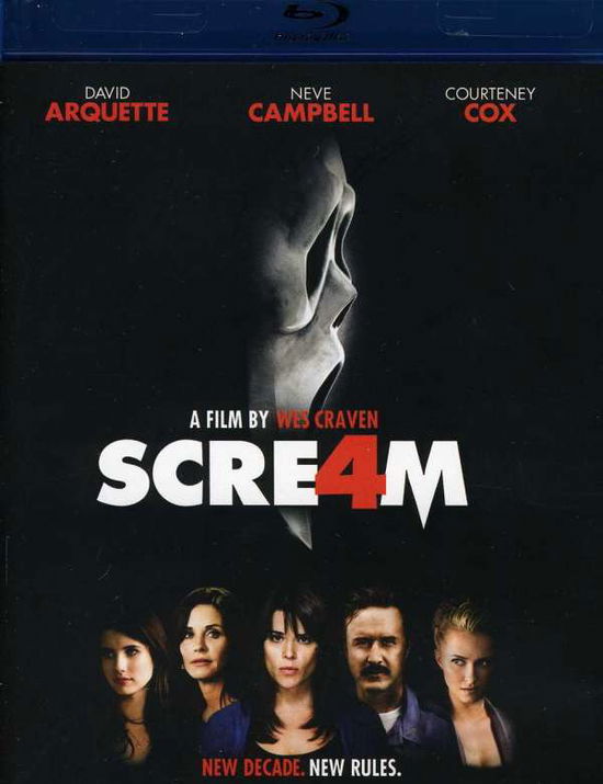 Cover for Scream 4 (Blu-Ray) (2011)