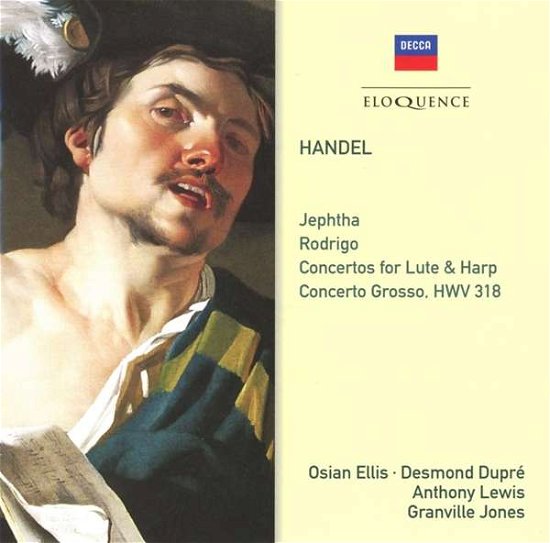 Cover for Anthony Lewis · Jephta / rodrigo / concertos for lute &amp; (CD) (2018)