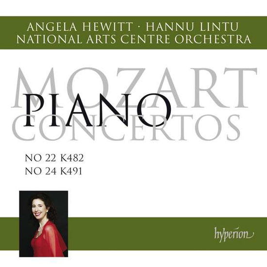 Cover for Angela Hewitt Hannu Lintu Na · Mozart Piano Concertos Nos 22 (CD) (2014)