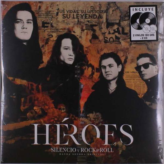 Cover for Heroes Del Silencio · Heroes: Silencio Y Rock And Roll (LP) [Limited edition] (2021)