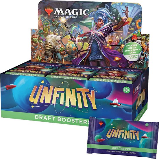 Cover for Magic the Gathering · Magic the Gathering Unfinity Draft-Booster Display (Spielzeug) (2022)