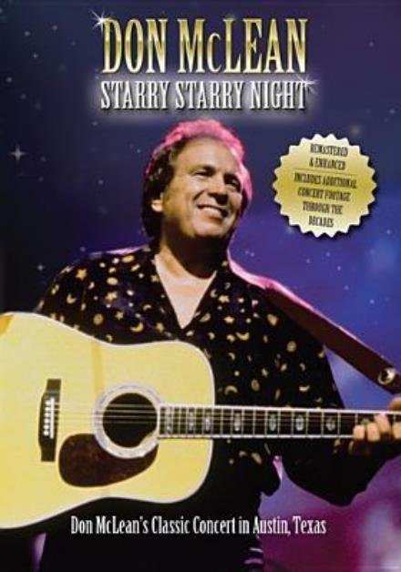 Cover for Don Mclean · Starry Starry Night (DVD) (2017)