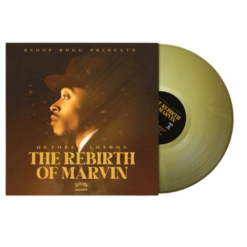 Cover for October London · The Rebirth of Marvin (LP) [Limited Gold Vinyl edition] (2025)