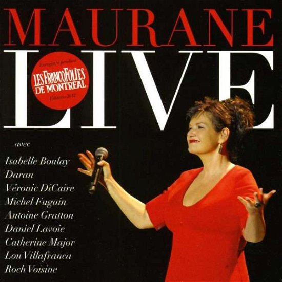 Cover for Maurane · Live (et Avec Artistes Invites) (CD) (2020)