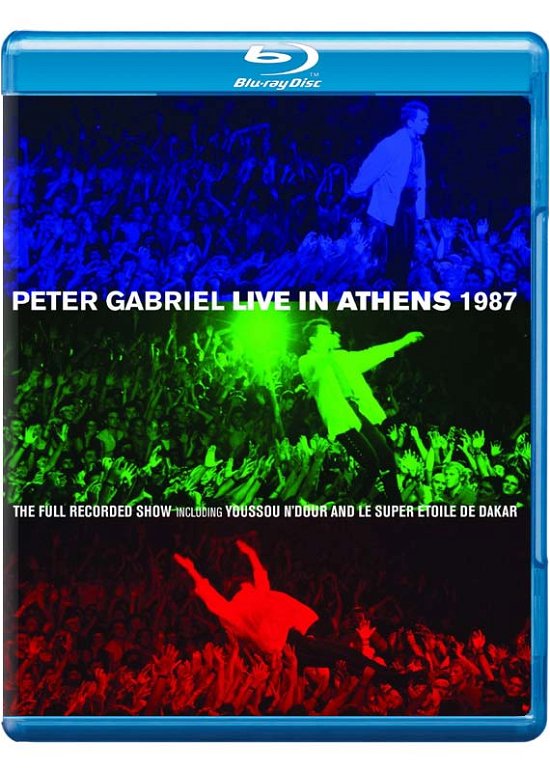 Cover for Peter Gabriel · Live in Athens 1987 (Blu-ray/DVD) (2013)