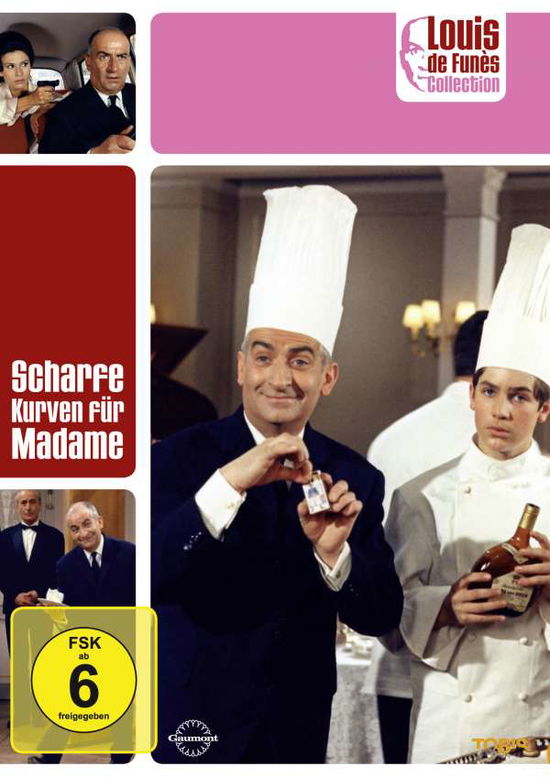 Cover for Louis De Funès · Scharfe Kurven Für Madame (DVD) (2004)