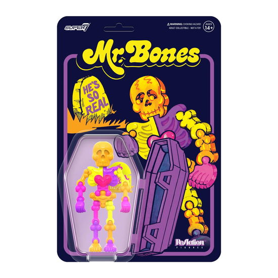 Cover for Mr. Bones: Super7 · Reaction Figure - Mr. Bones (Fluorescent) (MERCH) (2025)