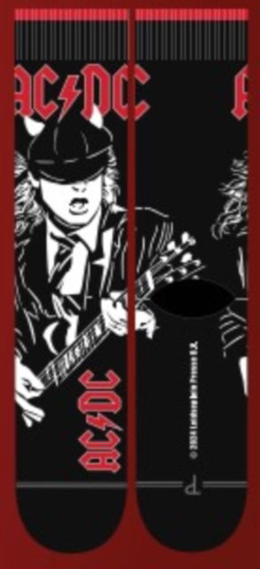 Cover for AC/DC · AC/DC Angus Sketch Socks (One Size) (Socks) (2025)