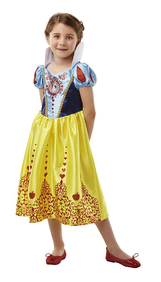 Cover for Rubie's Costume Co · Rubie's 640712S Official Disney Princess Snow White Gem Costume, Girls, Small 3-4 Years (MERCH)