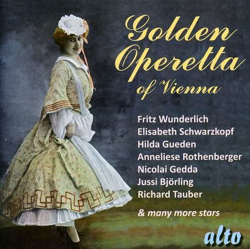 Golden Operetta from Vienna Alto Klassisk - Wunderlich / Schwarzkopf / Gueden etc - Musik - DAN - 0894640001493 - 2000